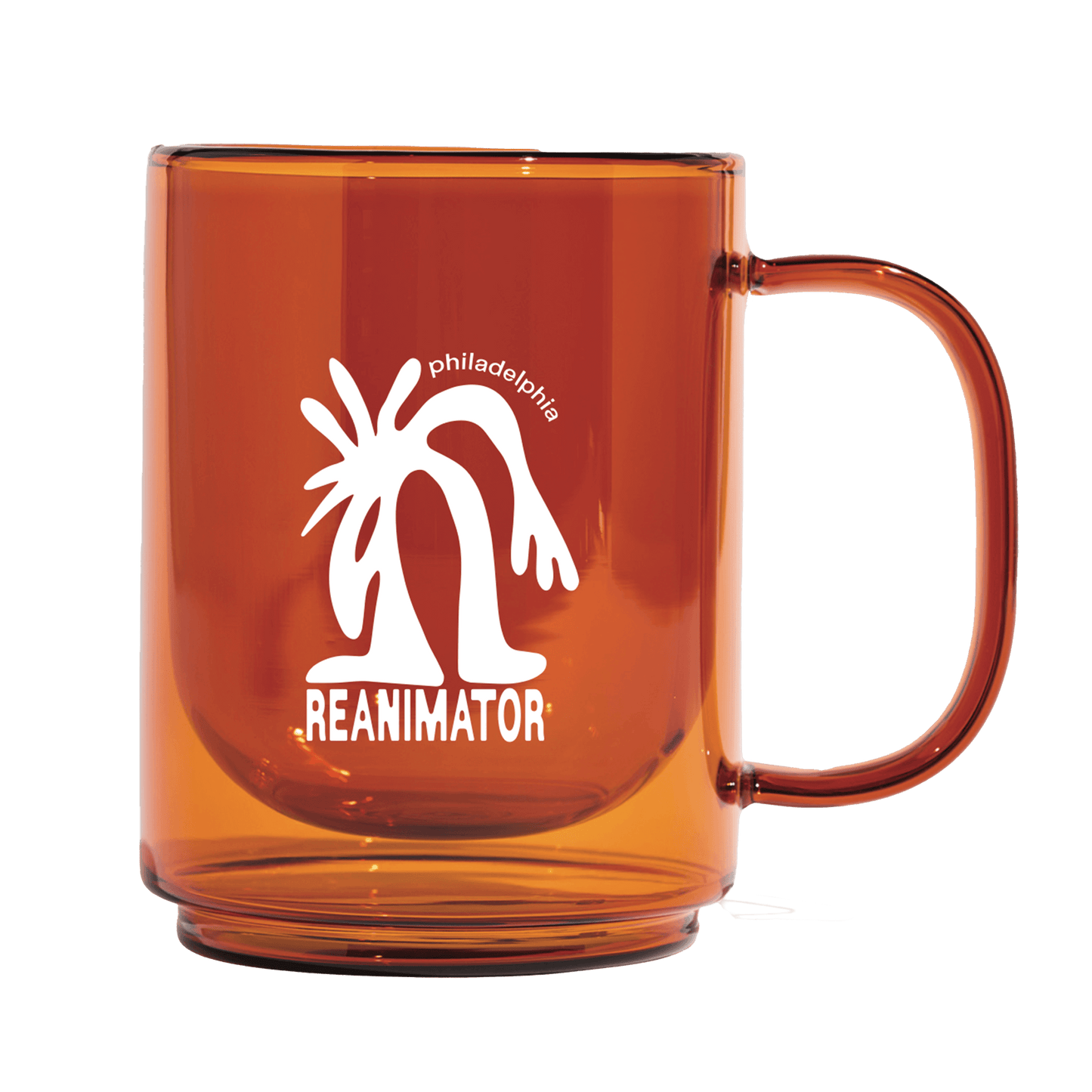Amber Glass Mug